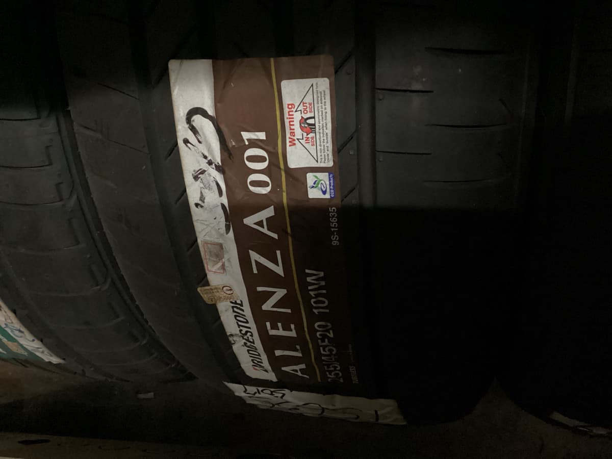 BRIDGESTONE ALENZA 001 255/45/20 外匯落地胎
